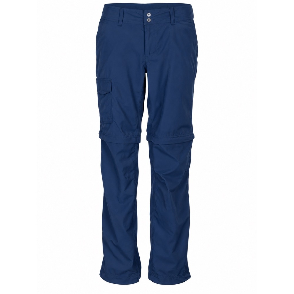 Columbia Woman's Palm Peak PFG Omni-Shade Convertible Cargo Pants Blue 8 NWT $55